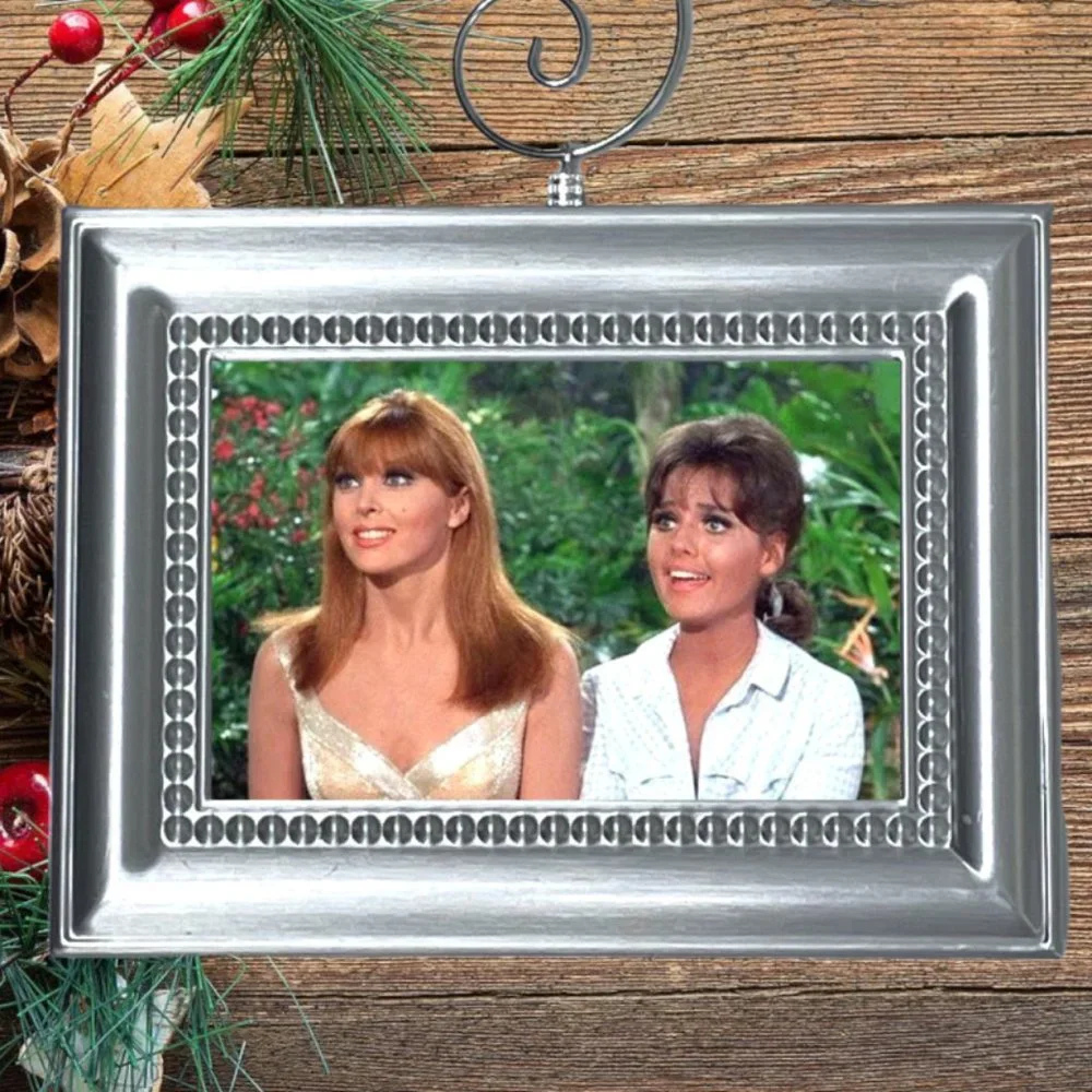 Gilligan's Island Ginger And Mary Ann Memorabilia Nostalgic Christmas Ornament